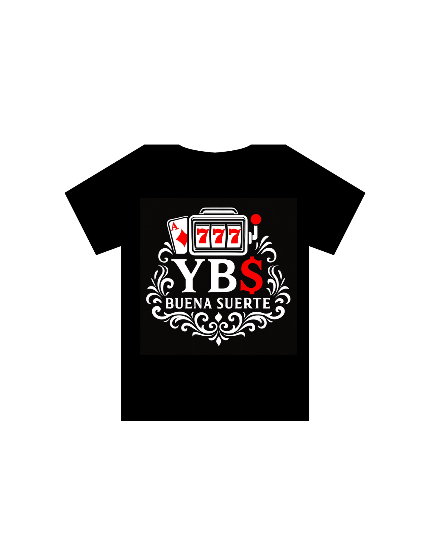YBS money sign black tee
